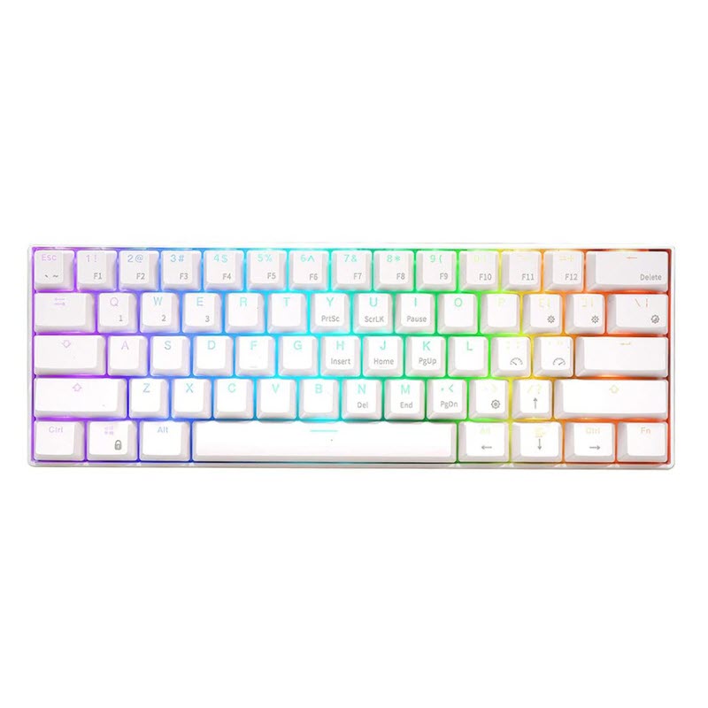 Royal Kludge RK61 คีย์บอร์ดเริ่มต้น Custom ได้ ไฟพุ่งแบบโรงลิเก